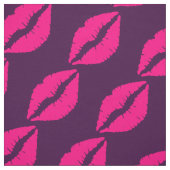 Rosa Lippenstift-Pop-Kunstrosa und lila Stoff (Muster)