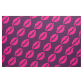 Rosa Lippenstift-Pop-Kunstrosa und lila Stoff (Fat Quarter (45,7 x 55,9 cm))
