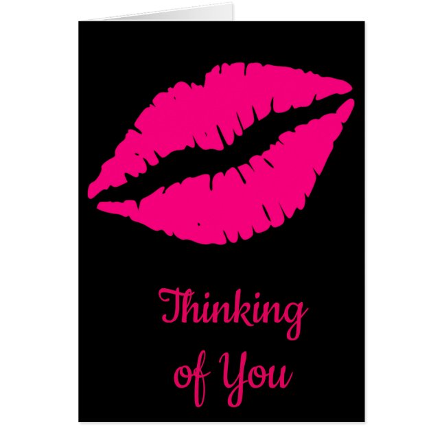 Rosa Lippenstift Valentine-Popkunst (Vorne)