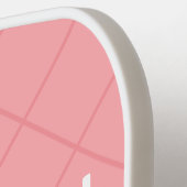 Rosa Live-Liebe Pickleball Personalisiert Schläger (Linke Seite)