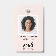 Rosa Logo-Foto-Nageltechnikerin