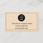 Rosa Logo QR Code Business Rewards Punch Treuekarte (Rückseite)