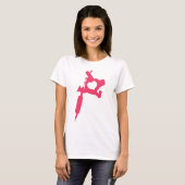 rosa Logo T-Shirt (Vorne ganz)
