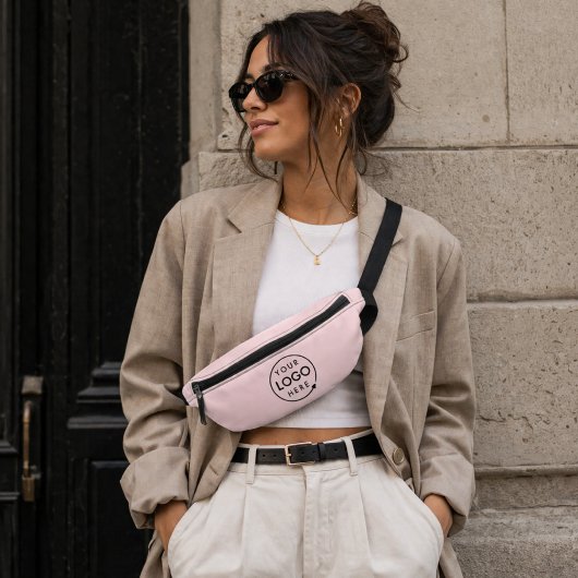 Rosa | Logogeschäft Beruflich Bauchtasche