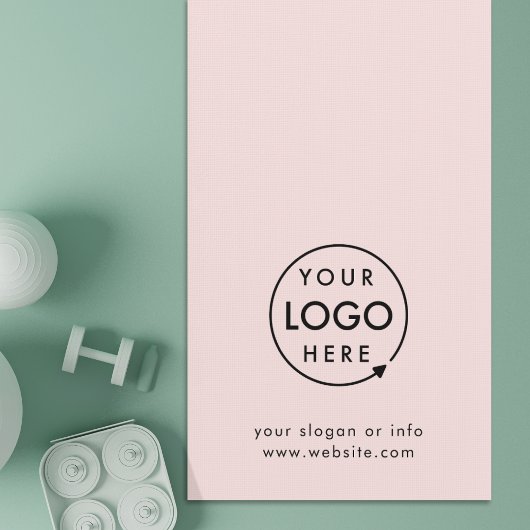 Rosa | Logogeschäft Beruflich Yogamatte