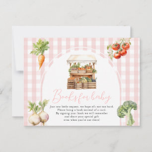 Rosa Lokal gezüchtete Frische Märkte Bücher für Ki Postkarte