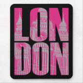 Rosa London Mousepad (Vorne)