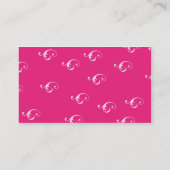 Rosa Longlinebra - Geschäft Visitenkarte (Rückseite)