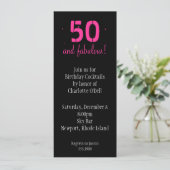 rosa Lotosgeburtstag Einladung (Stehend Vorderseite)