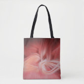 Rosa Lotus Abstraktes Design Tasche (Vorderseite)