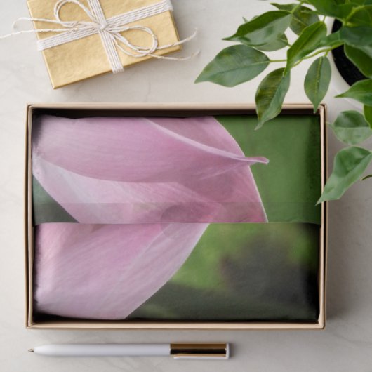 Rosa Lotus Bloom Seidenpapier (Geschenk)