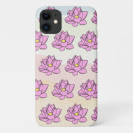 Rosa Lotus Blume Art Case-Mate iPhone Hülle