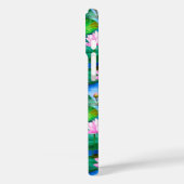 Rosa Lotus-Blume auf einem Teich Case-Mate iPhone Hülle (Rückseite / Links)