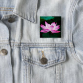 Rosa Lotus-Blume Button (Beispiel)