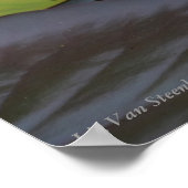 Rosa Lotus-Blume drucken Poster (Ecke)