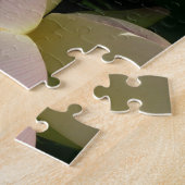 Rosa Lotus Blume III Sommer-Blütenzeit Puzzle (Seite)