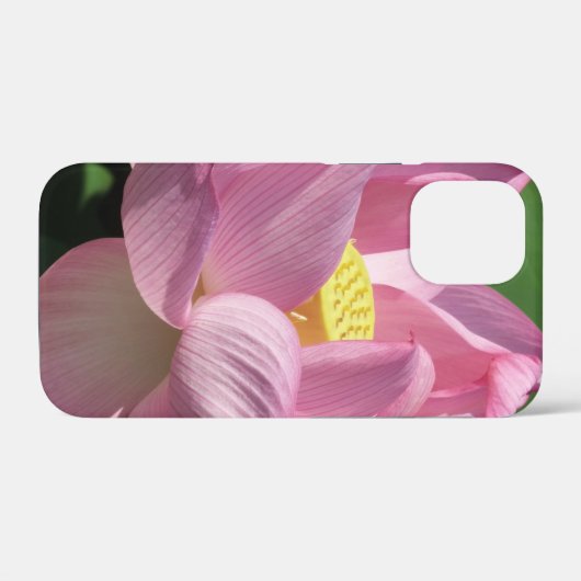 Rosa Lotus Blume IV Case-Mate iPhone Hülle (Rückseite (Horizontal))
