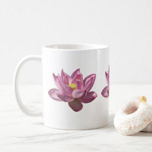 Rosa Lotus Blume IV Kaffeetasse