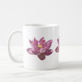 Rosa Lotus Blume IV Kaffeetasse (Links)