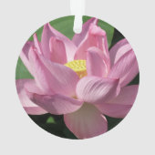 Rosa Lotus Blume IV Ornament (Rückseite)