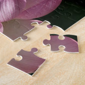 Rosa Lotus Blume IV Puzzle (Seite)