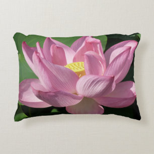 Rosa Lotus Blume IV Zierkissen