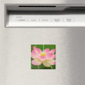 Rosa Lotus-Blume Magnet (In Situ (Geschirrspüler))
