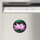 Rosa Lotus-Blume Magnet (In Situ (Geschirrspüler))