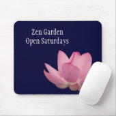 Rosa Lotus-Blume Mousepad (Mit Mouse)