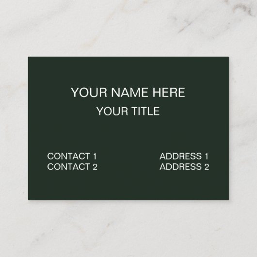 Rosa Lotus-Blume Visitenkarte (Rückseite)