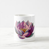 Rosa Lotus-Blüte Kaffeetasse (Mittel)