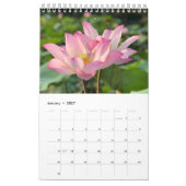 Rosa Lotus Calendar Kalender (Jan 2027)