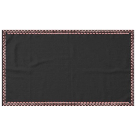 Rosa Lotus Classic 2 Tischdecke (Vorderseite (Horizontal))