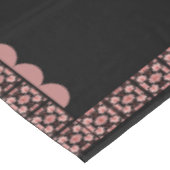 Rosa Lotus Classic 2 Tischdecke (Schrägansicht)