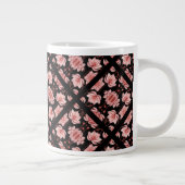 Rosa Lotus Classic Jumbo-Tasse (Rechts)