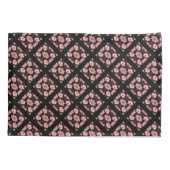 Rosa Lotus Classic Kissenbezug (Rückseite-Links)