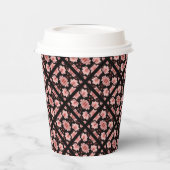 Rosa Lotus Classic Pappbecher (Links)