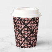 Rosa Lotus Classic Pappbecher (Rechts)