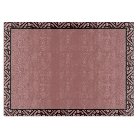 Rosa Lotus Classic Schneidebrett (Vorderseite)