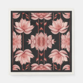 Rosa Lotus Classic Serviette (Vorderseite)