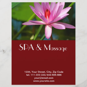 Rosa Lotus Flyer