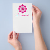 Rosa Lotus Flyer (Handgriff)
