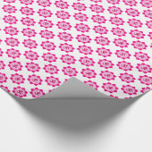 Rosa Lotus Geschenkpapier (Ecke)