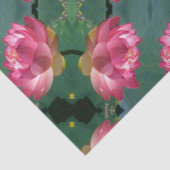Rosa Lotus - Gewebepapier Seidenpapier (Detail)