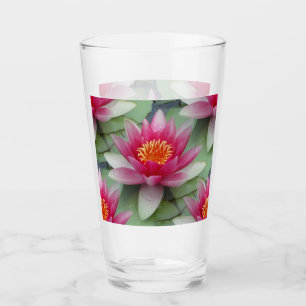 Rosa Lotus Glas