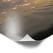 Rosa Lotus im morgendlichen Foto Erweiterung (Ecke)