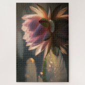 Rosa Lotus im Puzzle des Morgenlichtes (Vertikal)