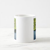 Rosa Lotus in Regen Kaffeetasse (Mittel)
