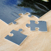 Rosa Lotus in Regen Puzzle (Seite)