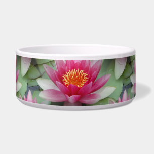 Rosa Lotus Keramik Lilie Napf